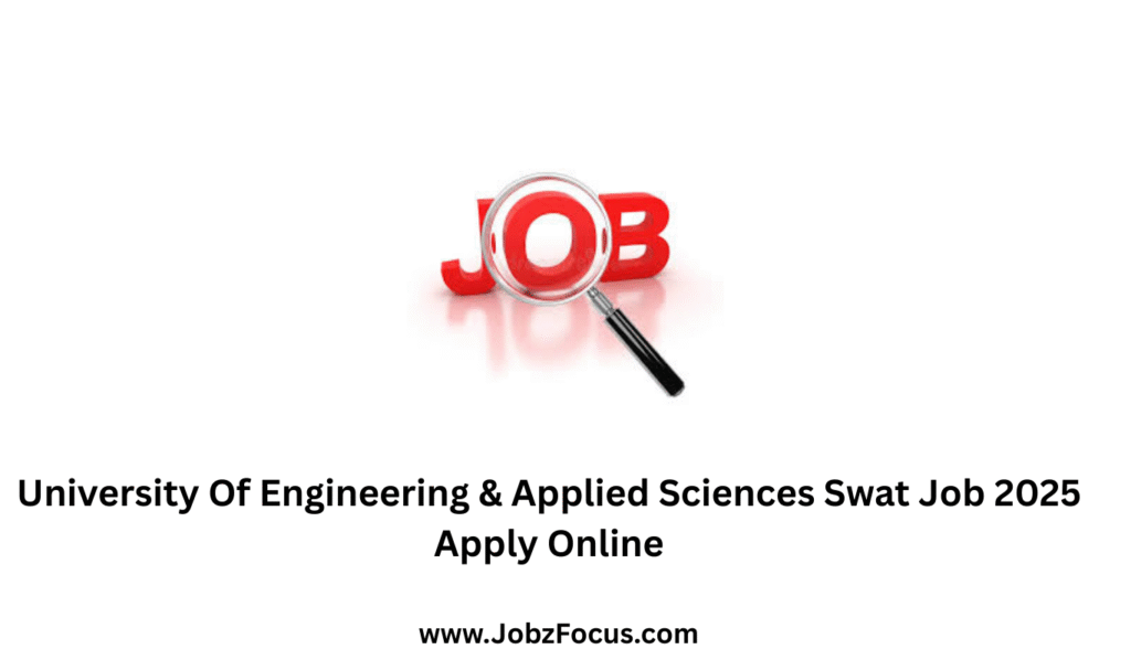 University Of Engineering & Applied Sciences Swat Job 2025 Apply Online